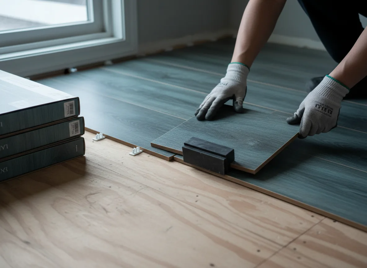Luxury Vinyl Plank Installation company in Leighton, IA